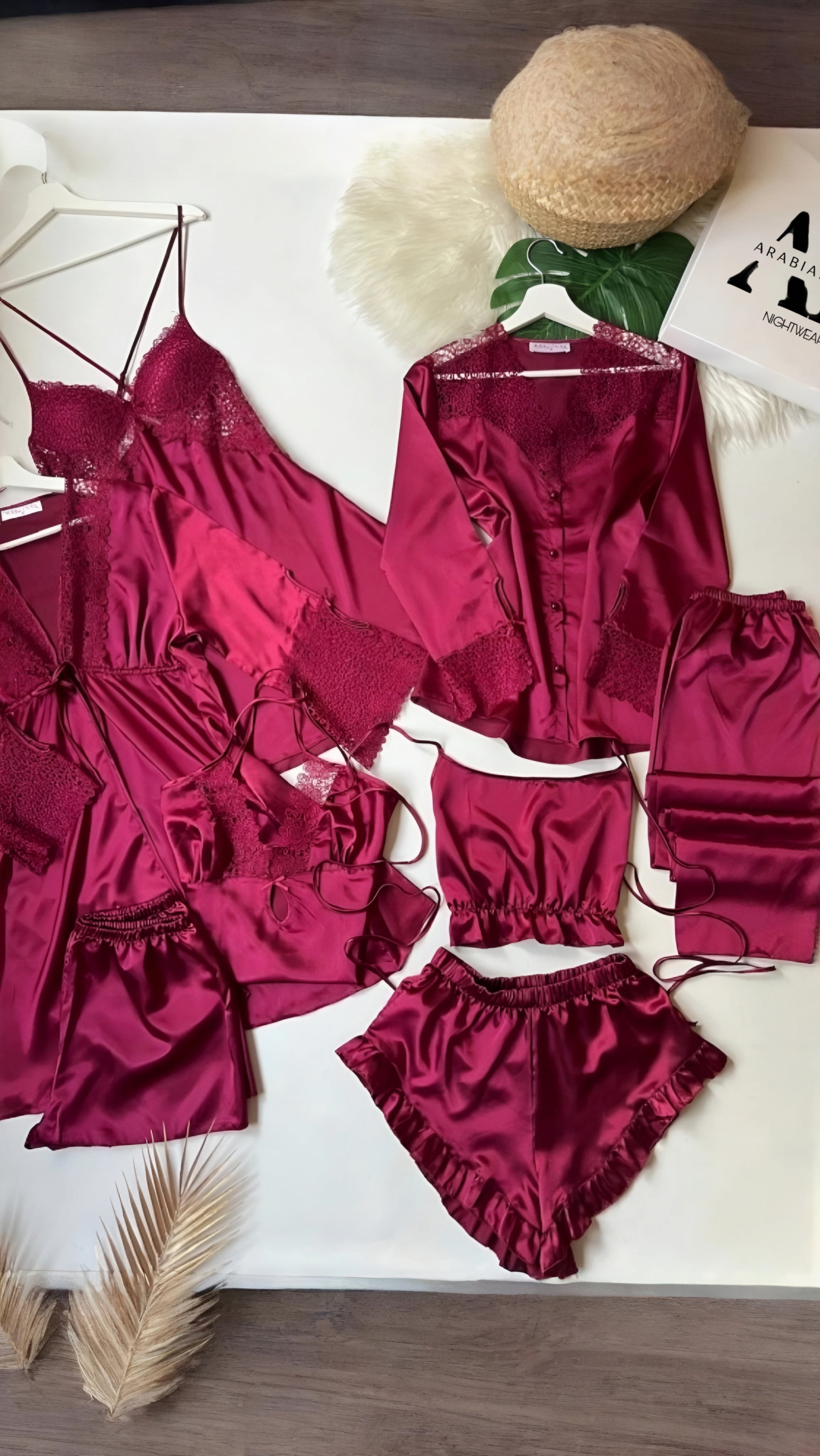 Bridal Glamour Nightdress Full Set for Women