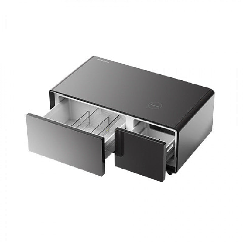 Aura: Multi-Functional Smart Coffee Table with Built-in Refrigeration