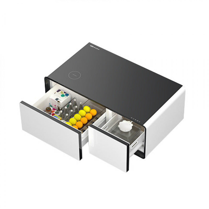 Aura: Multi-Functional Smart Coffee Table with Built-in Refrigeration