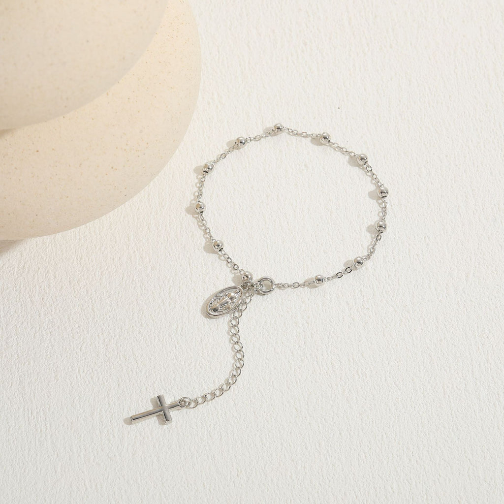 Fashion OL Copper Plating 14k Real Gold Design Light Luxury Bracelet For Women