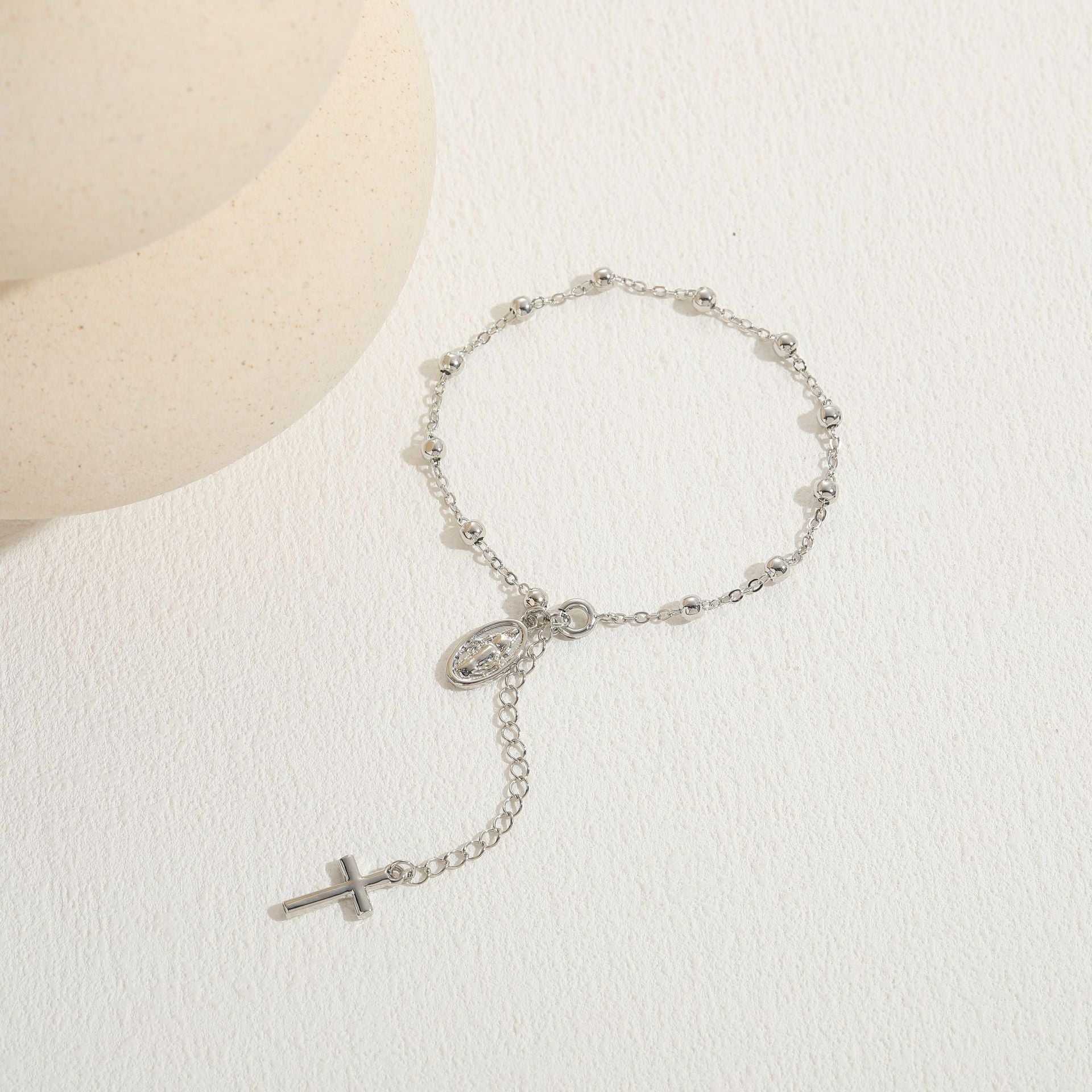 Fashion OL Copper Plating 14k Real Gold Design Light Luxury Bracelet For Women