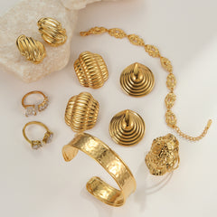 Earrings Bracelet Light Luxury Ring For Women