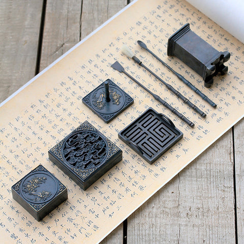 Incense Set Pure Copper Advanced Incense Seal Tool