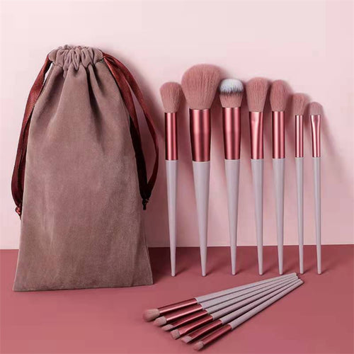 13-Piece Luxury Makeup Brush Set - Professional Beauty Tools